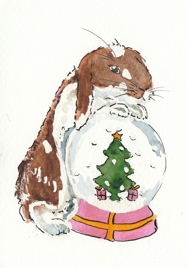 George with snowball