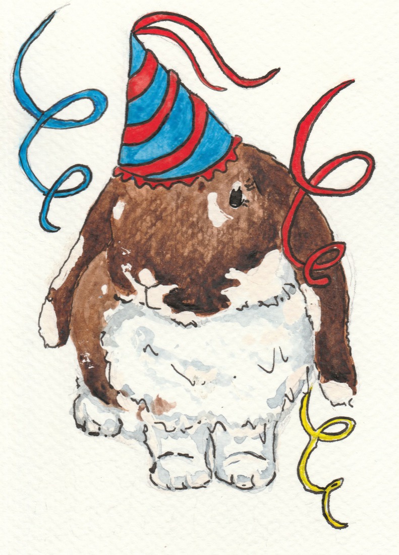 George is jarig en geeft een feestje