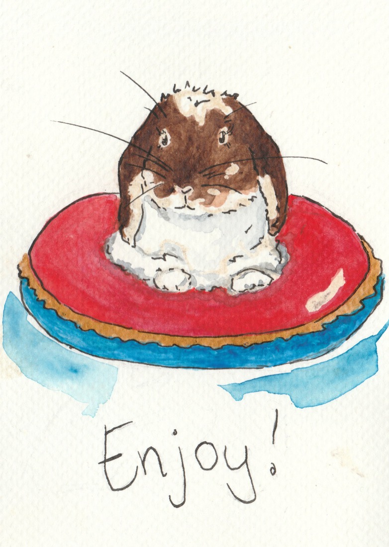 George is op vakantie