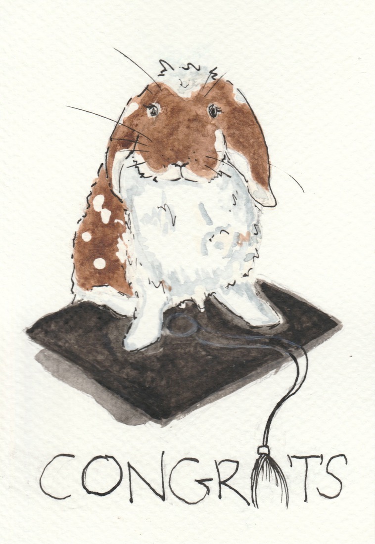 George heeft een diploma