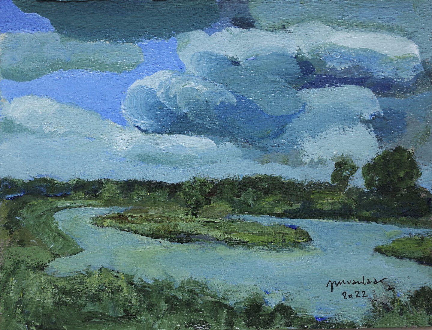 Vecht river at Hardenberg