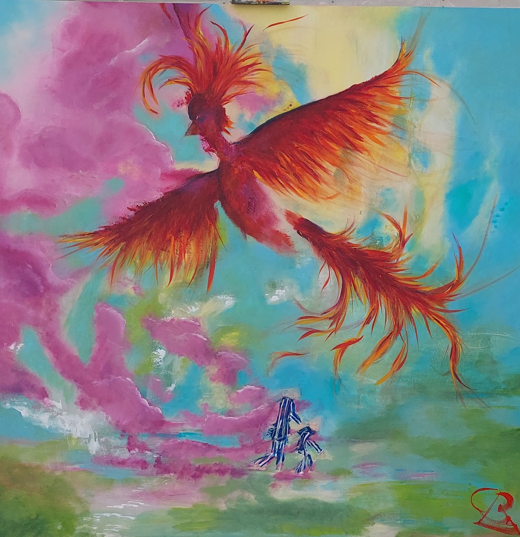 Boy's in striped pyjama's arises