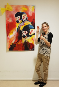 Schilderijen gemaakt in de periode 2012 tot op heden. Acryl verf op linnen of canvas, een enkel keer een spaanplaat of ander materiaal. Soms mixed media. 