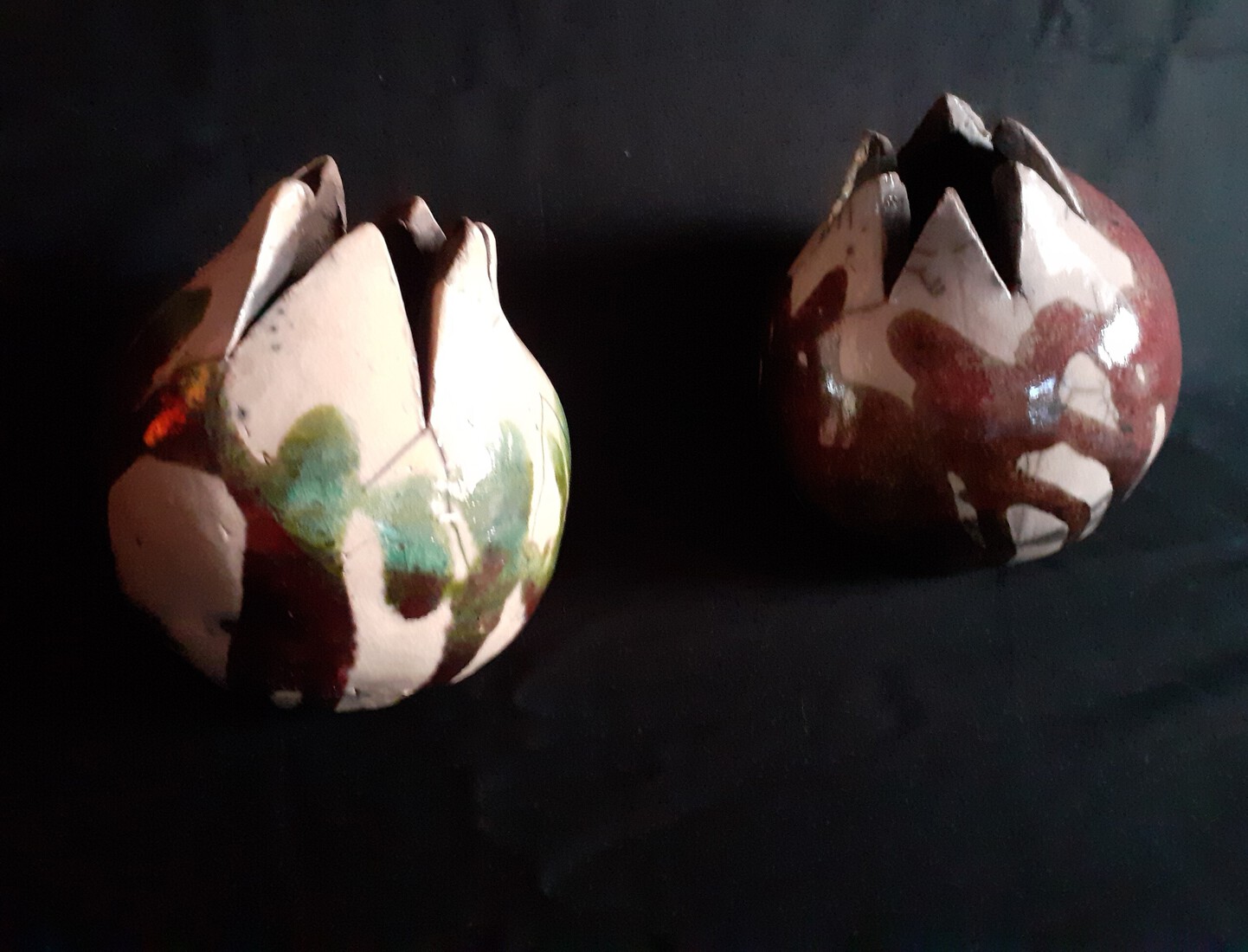 Open gesneden bolletjes