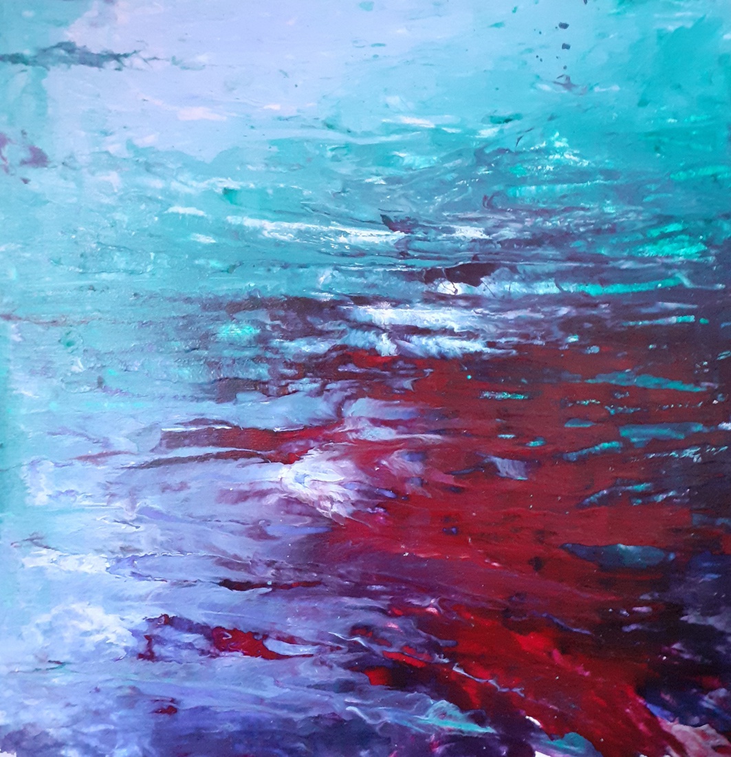 spiegeling op het water