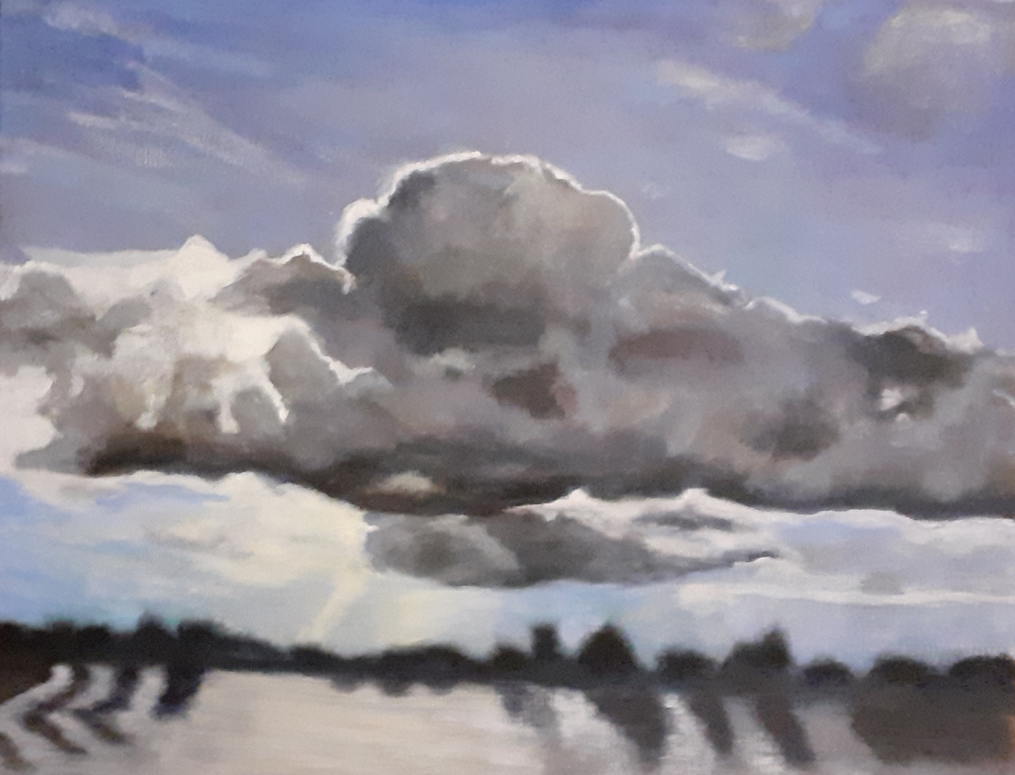 licht in het landschap