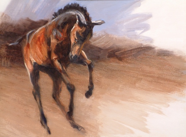 Studie van een veulen 2