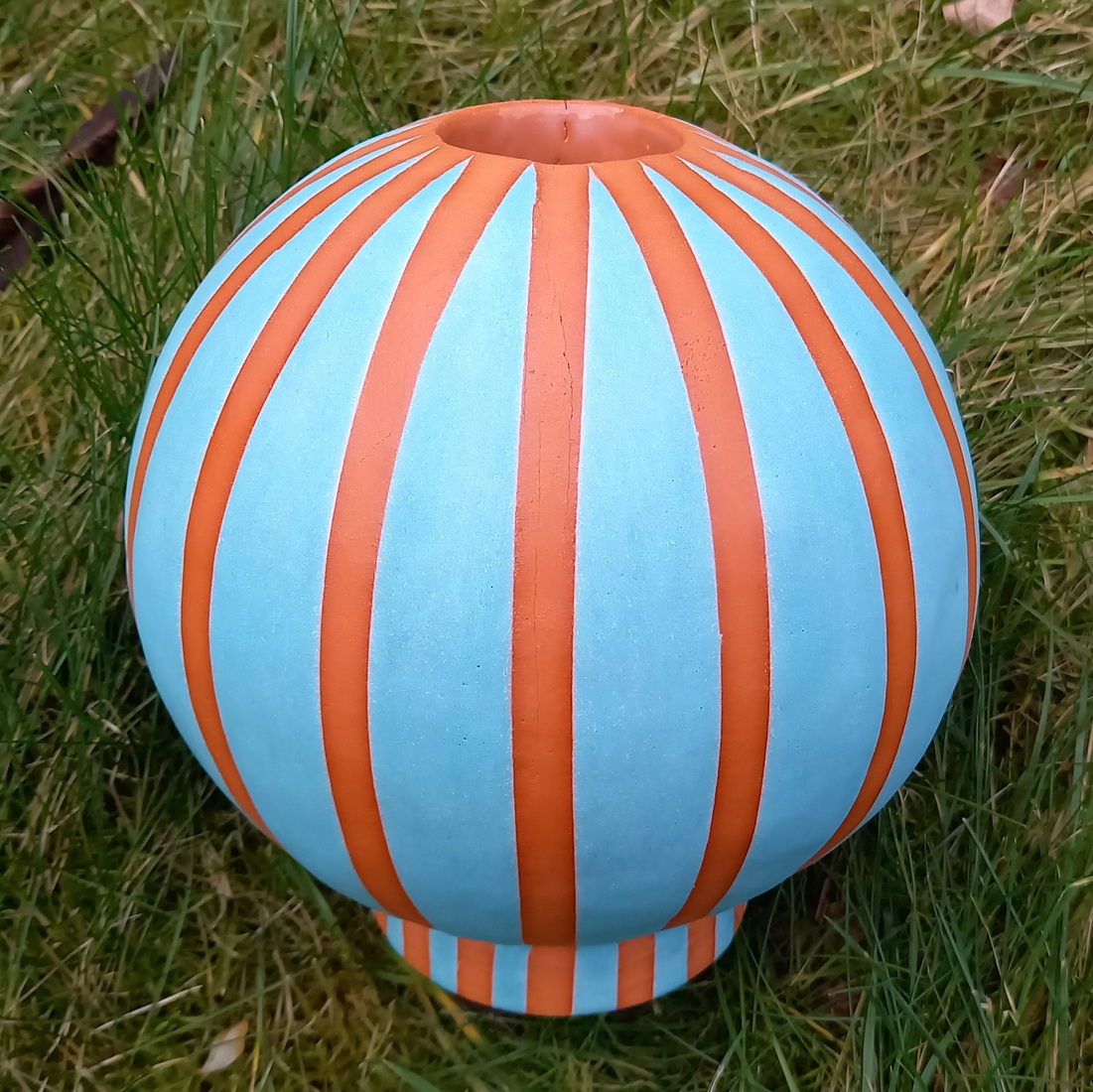 Turquoise bolvaasje
