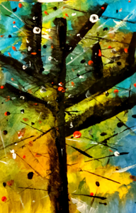 Abstracte kunst
Voornamelijk gebruik van acryl en Oost Indische inkt.