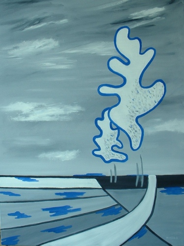 boom blauw