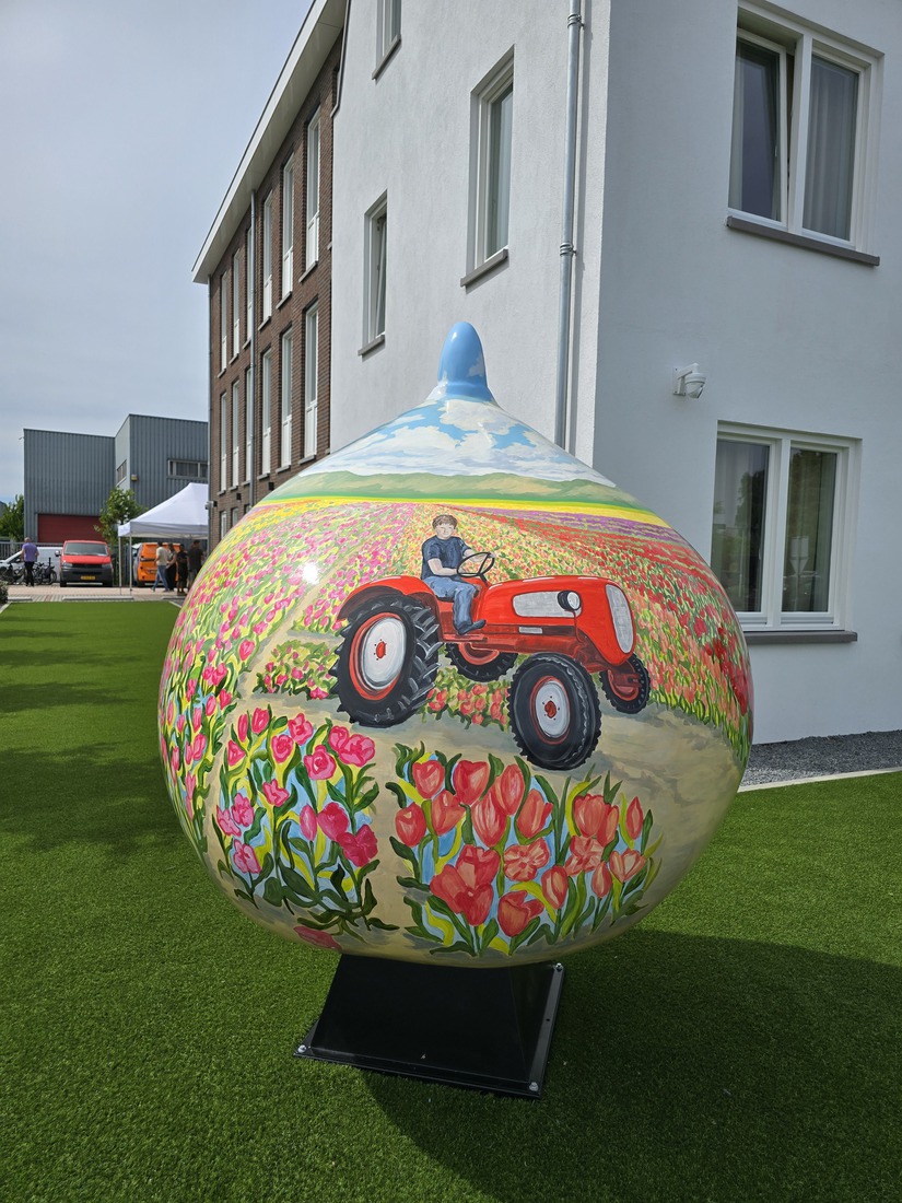 Leven tussen de tulpenvelden