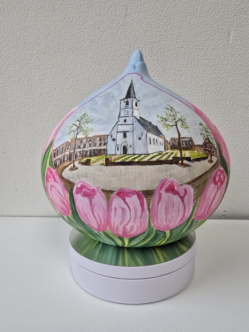 De witte kerk in Noordwijkerhout