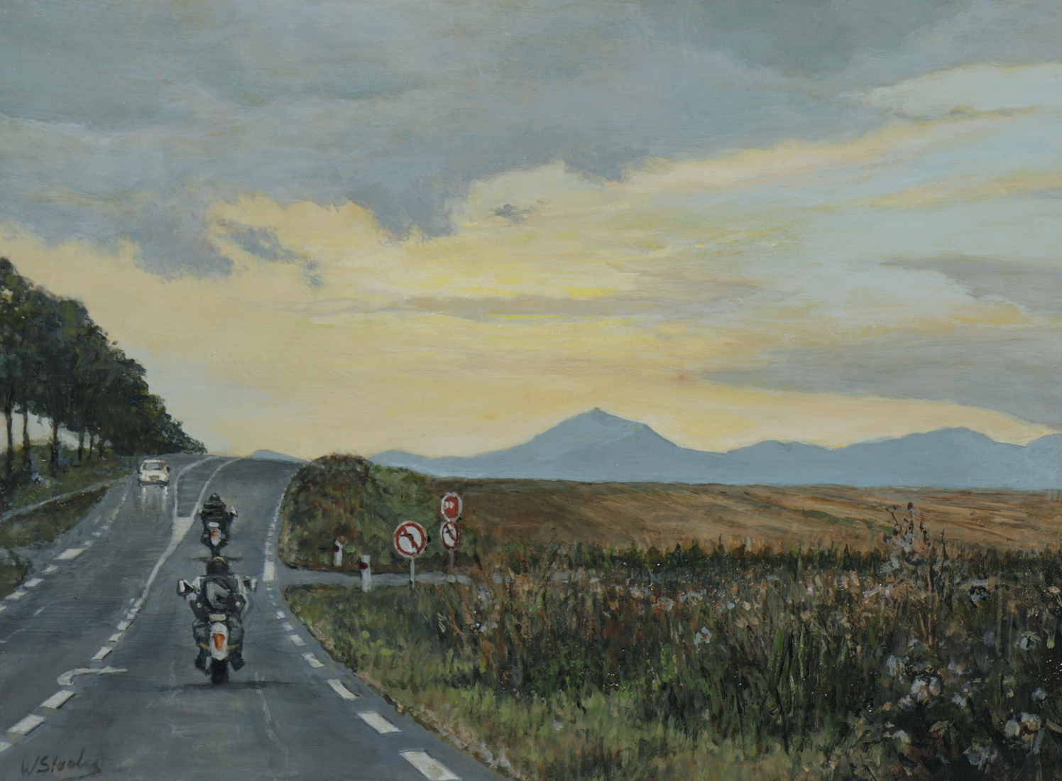 Onderweg naar Clermont Ferrand