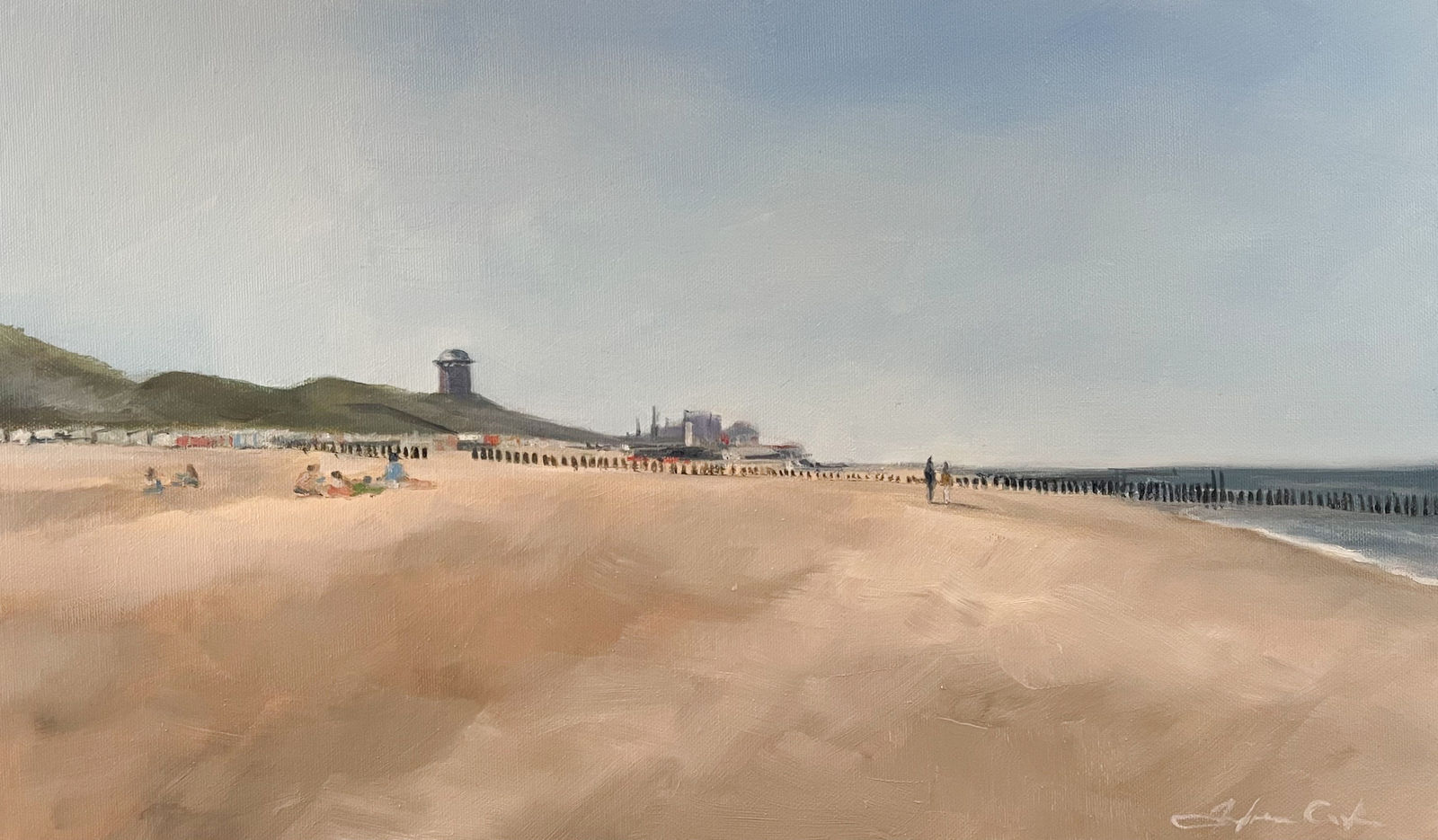 Zicht op Domburg 