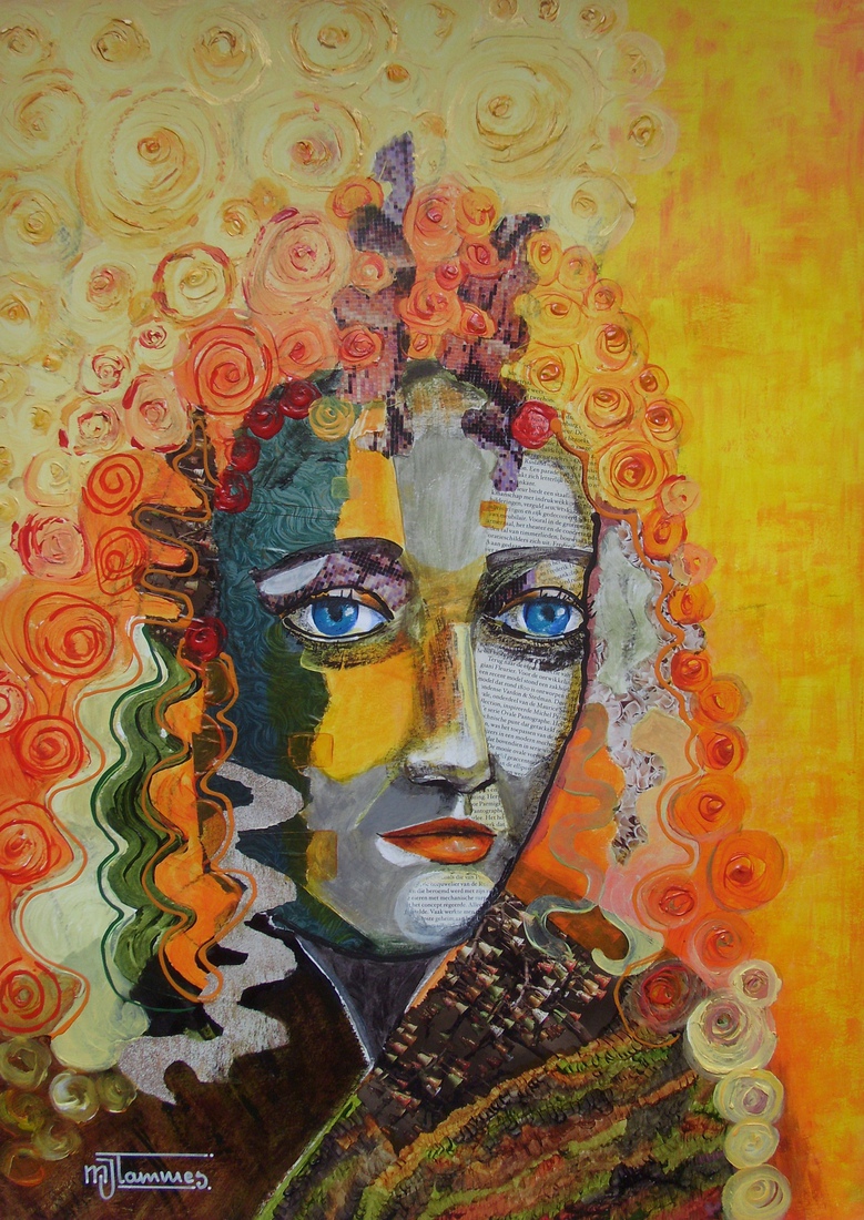 Vrouwenportret fantasie 2