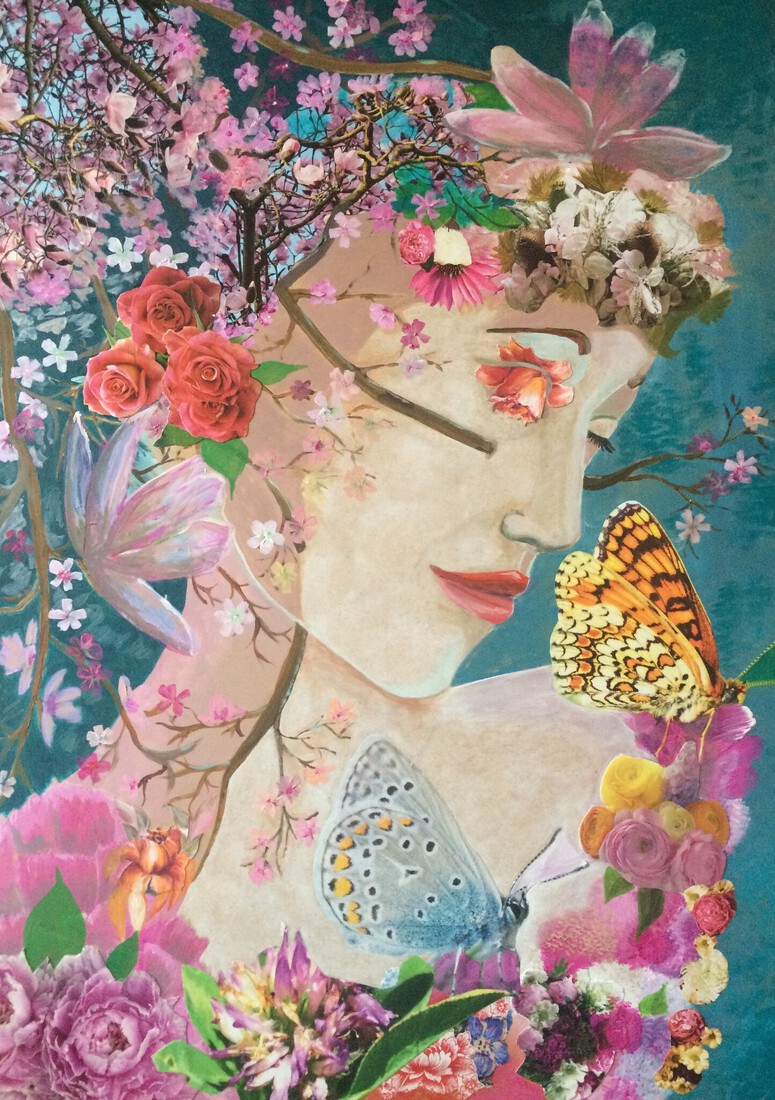 Vrouwenportret fantasie 1