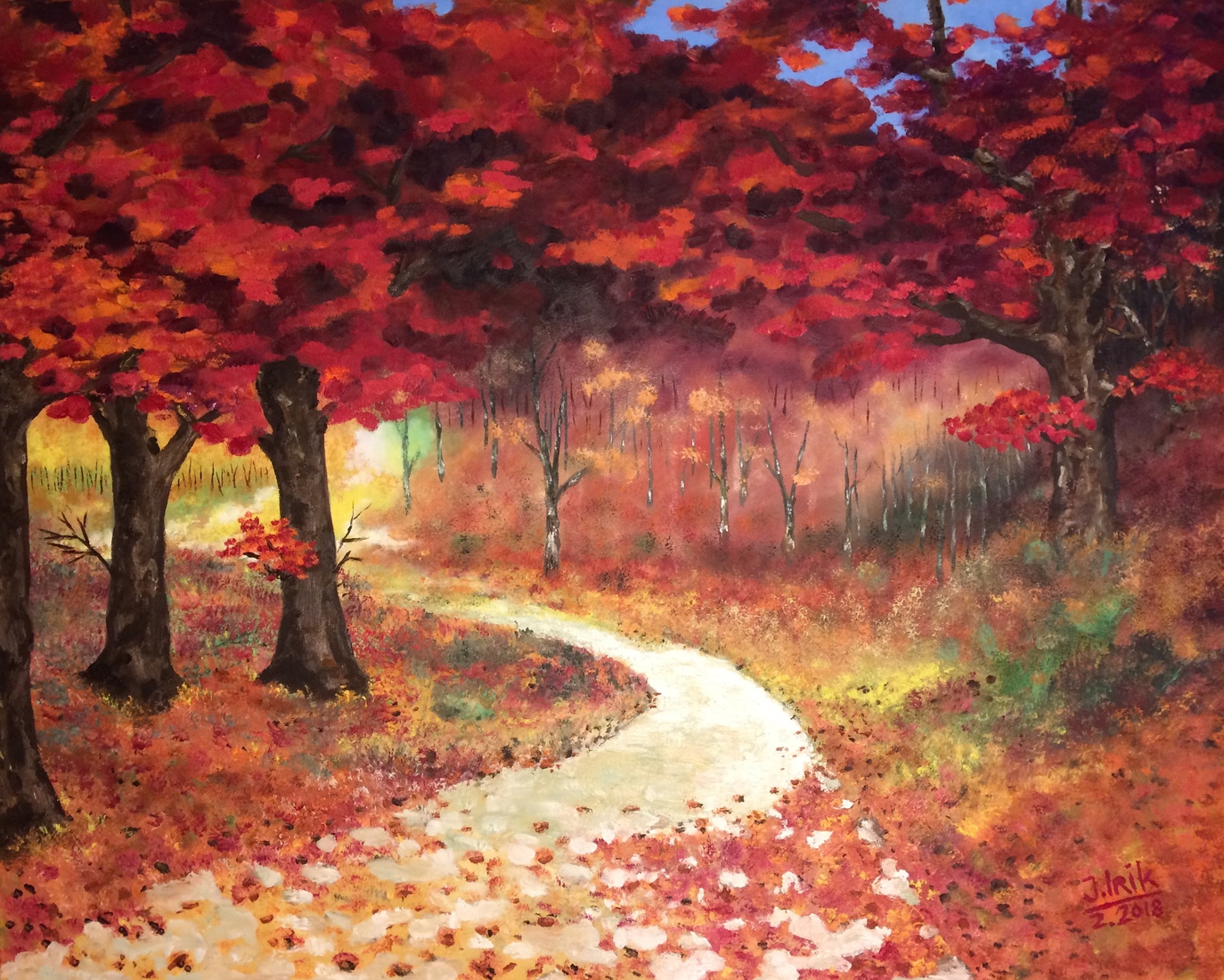 Herfstbos