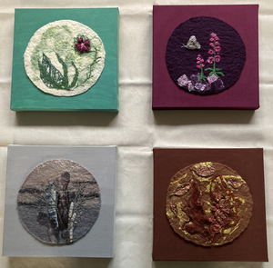 Wandwerken van Textiel