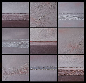 Ik heb lang in Friesland gewoond en daar werd ik geboeid door het  weidse van het landschap. Ik wandelde veel en maakte daarbij foto's, waarvan ik dan in mijn atelier een geabstraheerd schilderij van maakte.