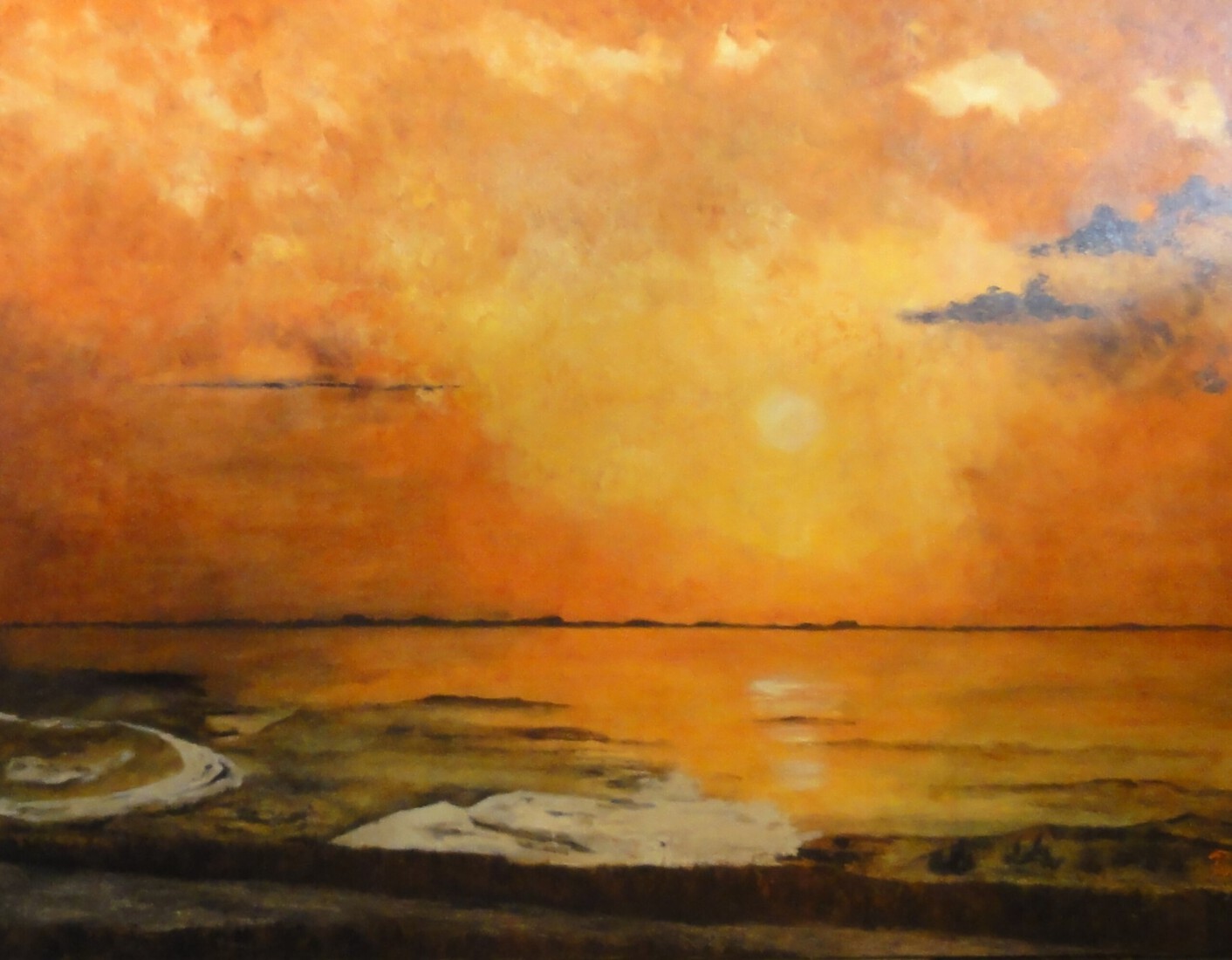 Oosterschelde, avondlicht 2