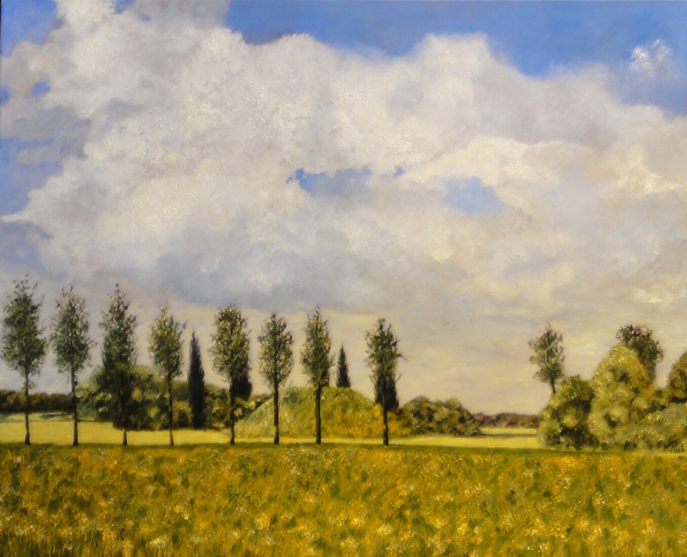 De laatste terp op het eiland