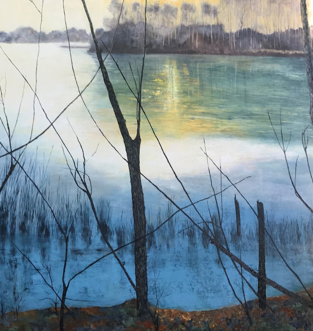 De Pluimpot, winterlicht