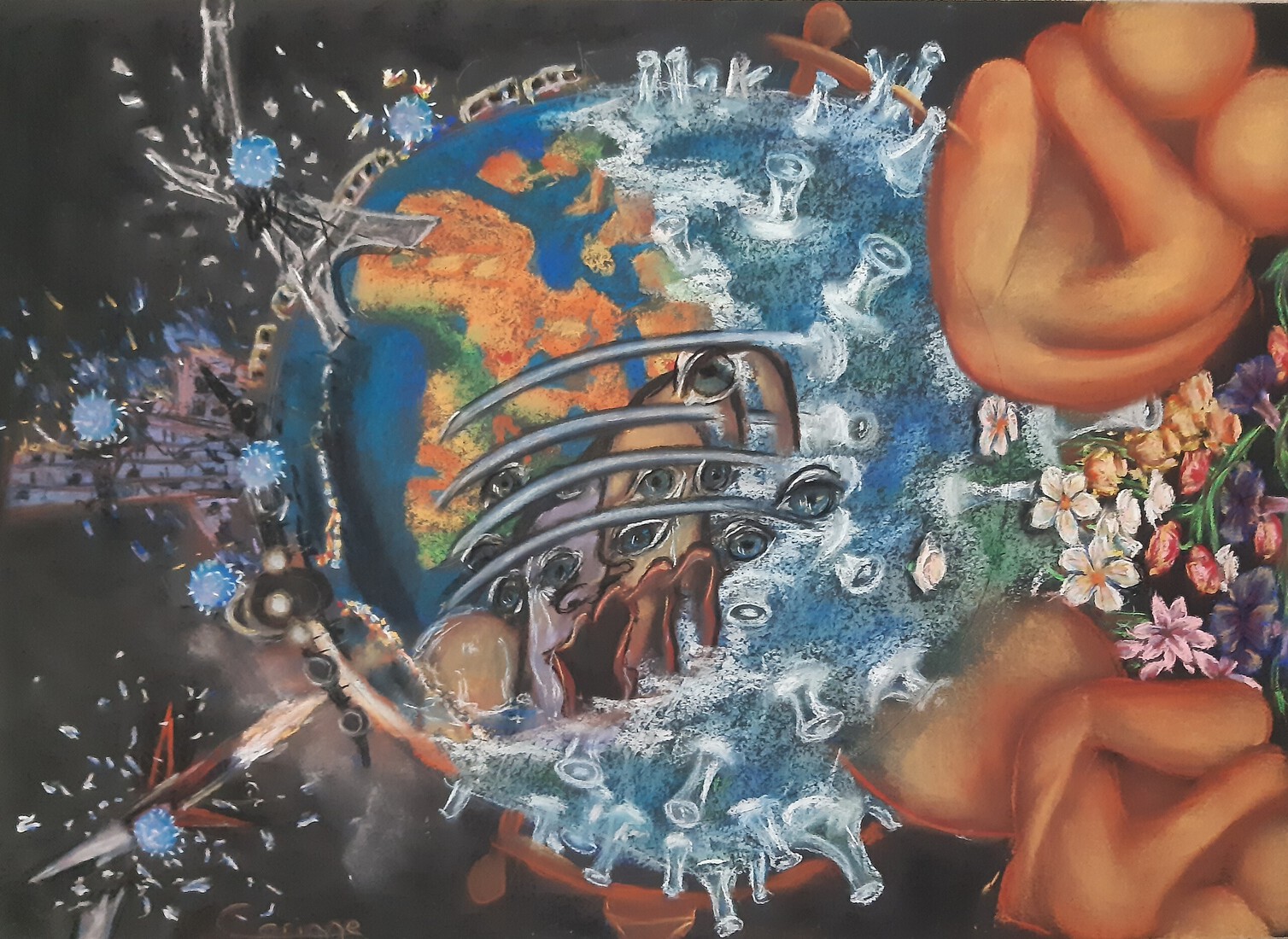 begin van de coronapandemie 1