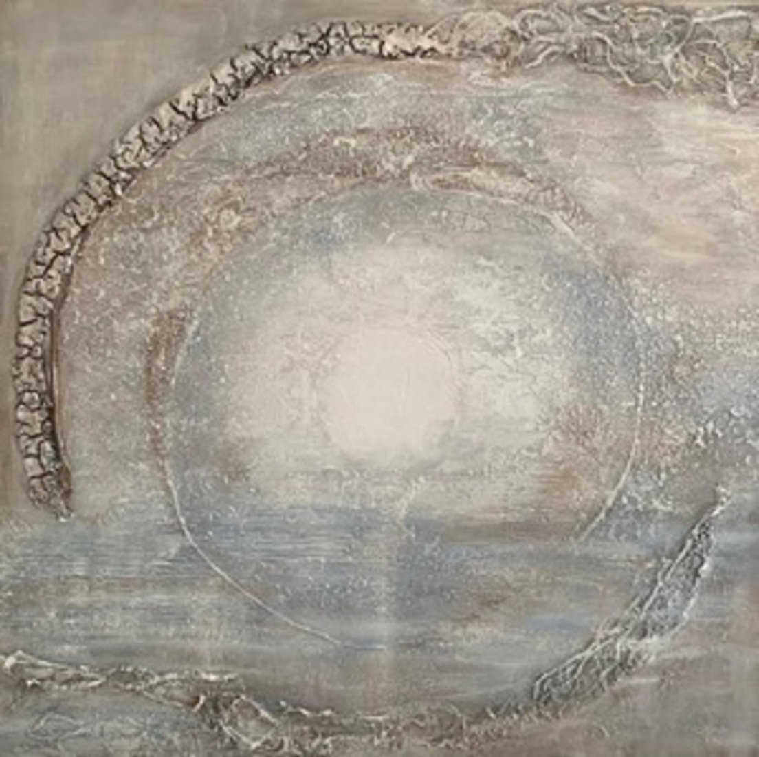 Mixed media materie schilderij 