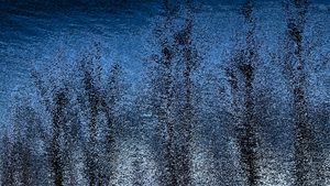 De vormen en kleuren, die reflectie van gebouwen en andere onderwerpen veroorzaken, geeft mooie abstracte beelden.