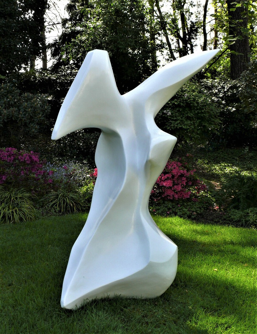 sculptuur fantasie wit
