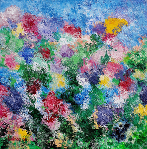 abstraherende impressies van de 4 seizoenen