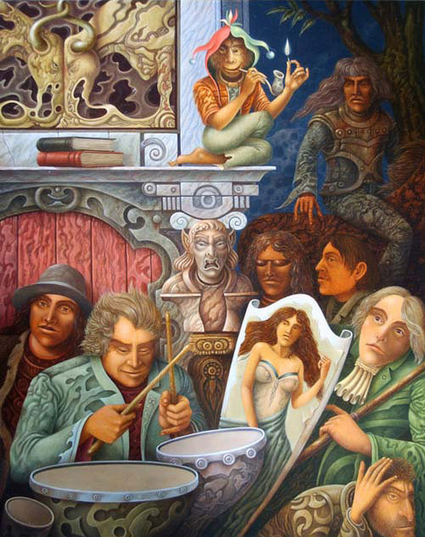 Zijn moeder vindt het prachtig...