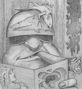 Potlood- en pentekeningen... 