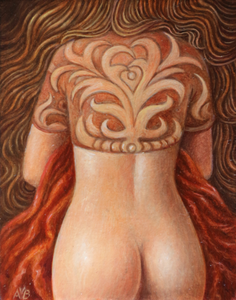 Schilderijen die wat formaat betreft uiterst bescheiden zijn. Voor meer informatie kunt u mijn blog raadplegen..
