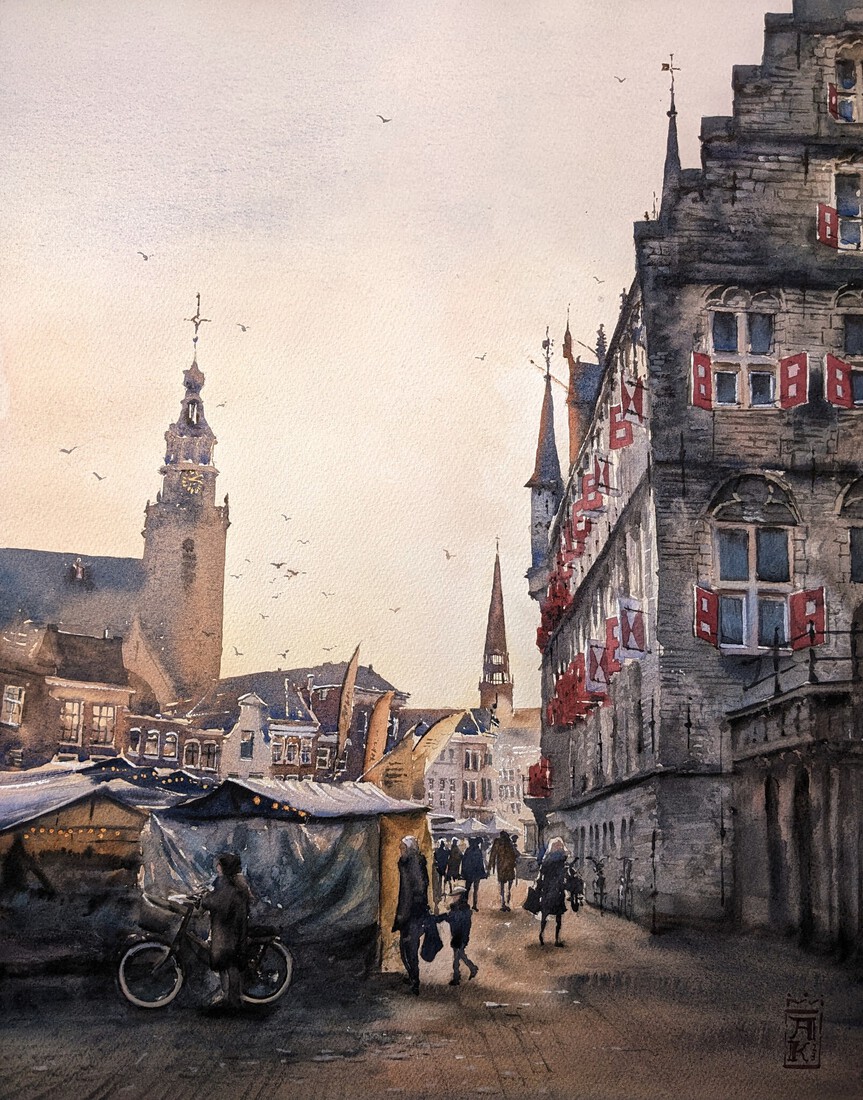 De Markt in Gouda