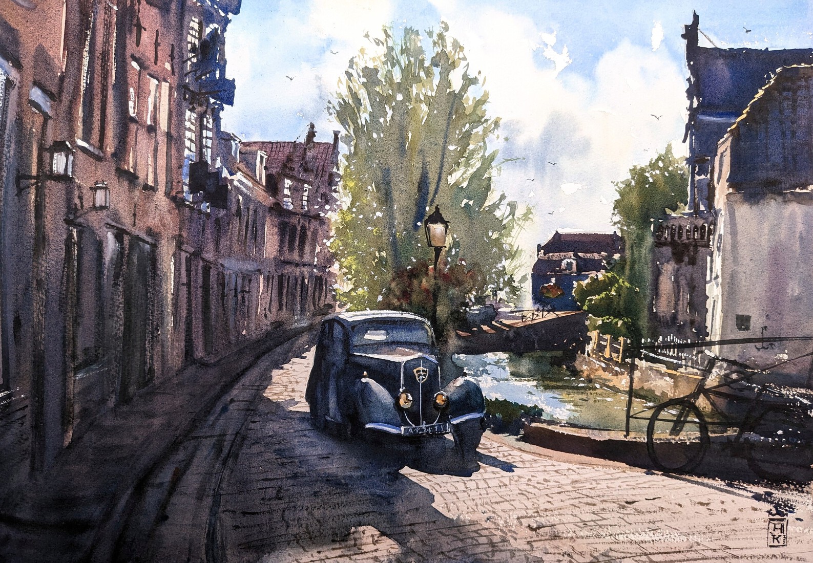 Oldtimer in Oudewater