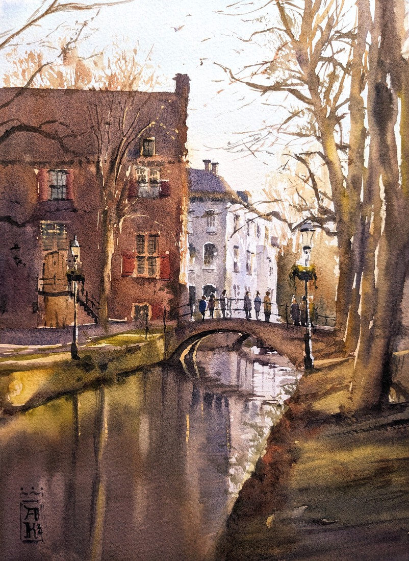 Stadswandeling in Amersfoort (en plein air)