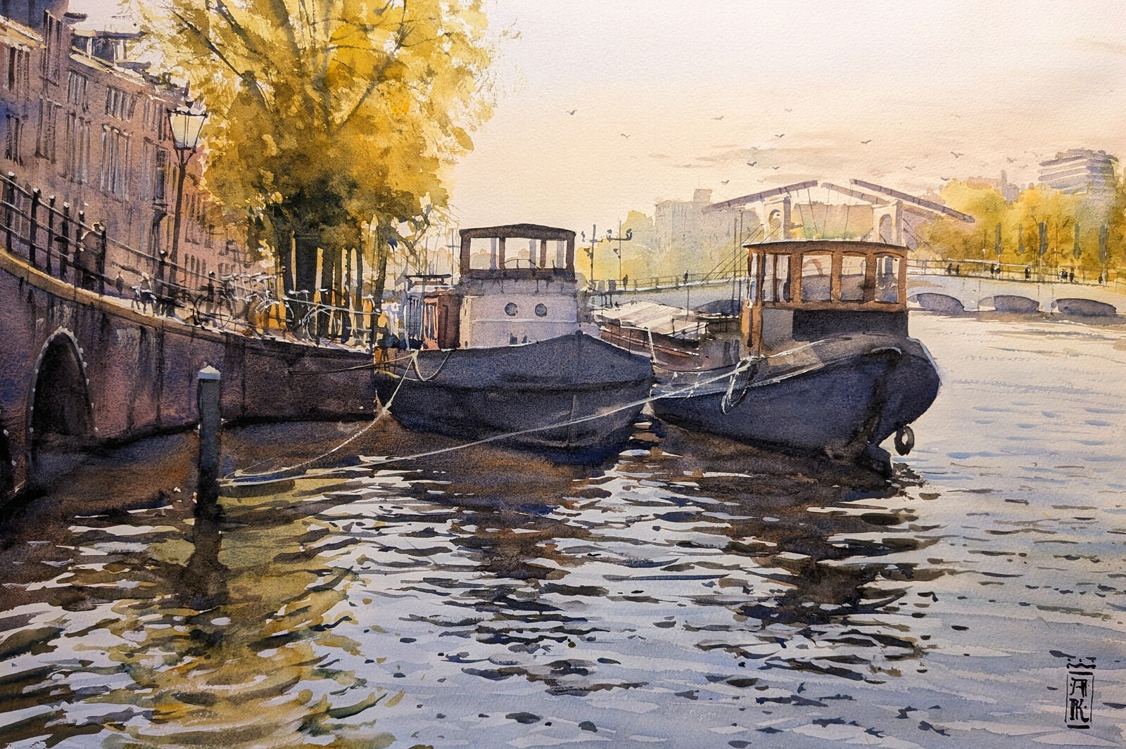 Boten langs de Amstel, Amsterdam