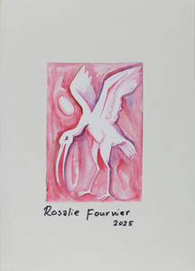 Boek vol met vogelachtige werken, een serie van werken in een schetsboek. Elke bladzijde een nieuwe vogel, in vier maanden tijd geschilderd. De originelen zijn niet te koop omdat het boek ook op de achterzijden van de pagina's is beschilderd.
Er zijn prints beschikbaar in verschillende formaten.