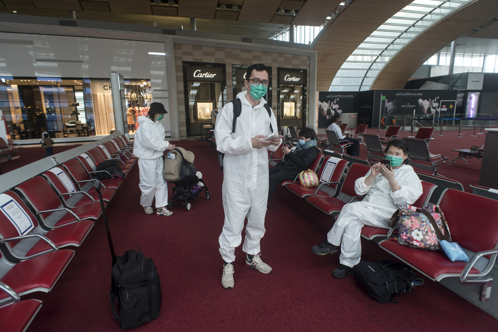 France, Paris, Charles De Gaulle airport 2020