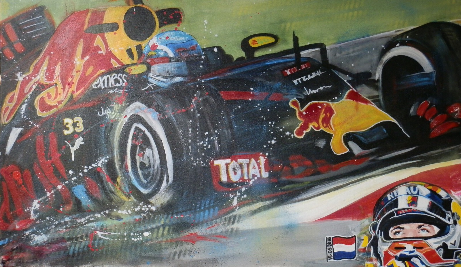 Max Verstappen race Spanje 2016