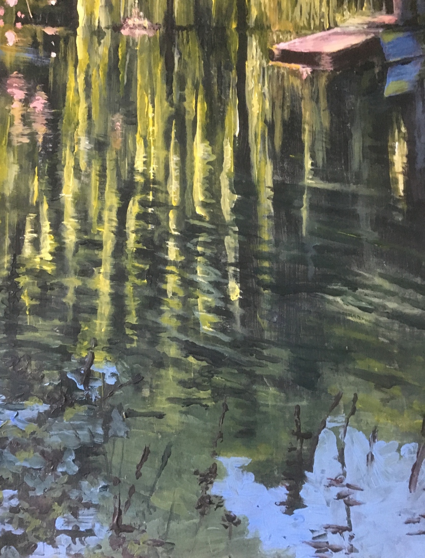 Bespiegeling goudenregen