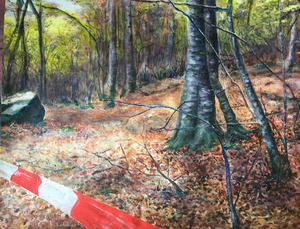 indruk van een landschap