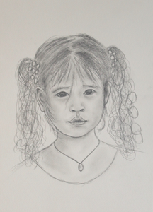 Tekeningen met houtskool en potlood