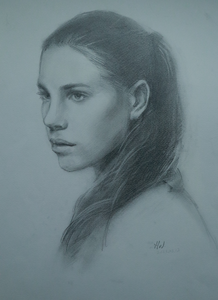 A portrait drawing is an original and personal gift for a birthday, wedding or anniversary.
For a portrait drawing I need a suitable reference photo.
If you are interested in a custom portrait, you can send a message via the contact page.