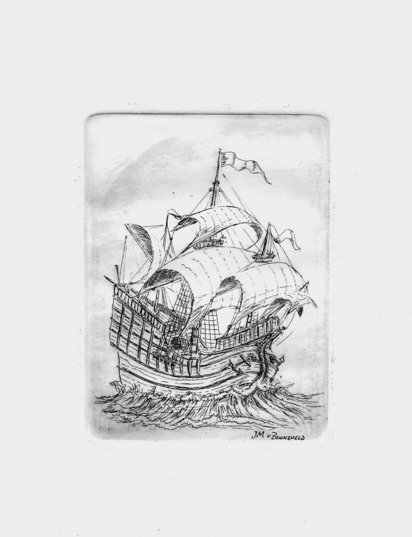 Zeilschip uit de 16e eeuw