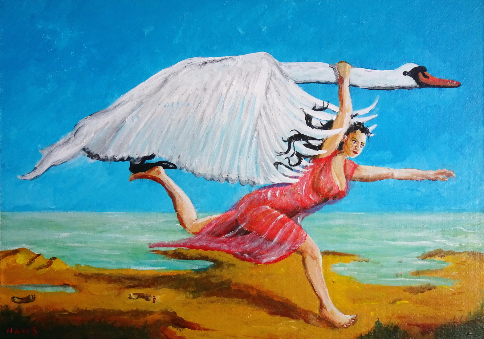 Leda en de Zwaan