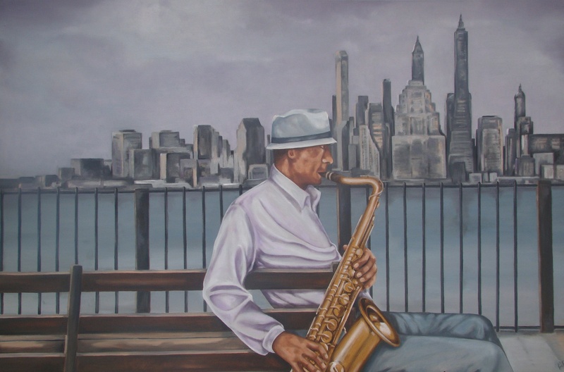 Jazz skyline New York