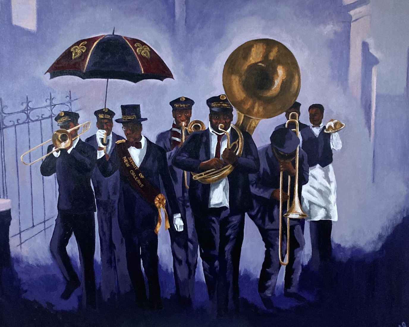 Follow the band…..