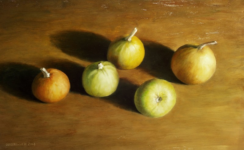 Stilleven met sierfruit